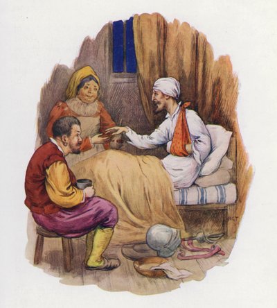 Illustration for Don Quixote by Harry George Theaker