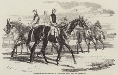 Imperieuse, the Winner of the St Leger Stakes, at the Doncaster Meeting, 1857 by Harry Hall