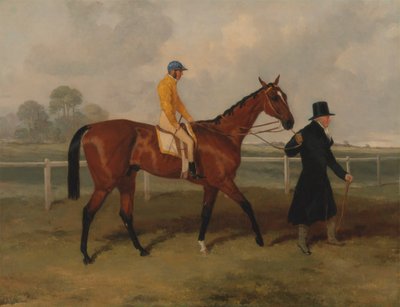 Sir Tatton Sykes Leading in the Horse 