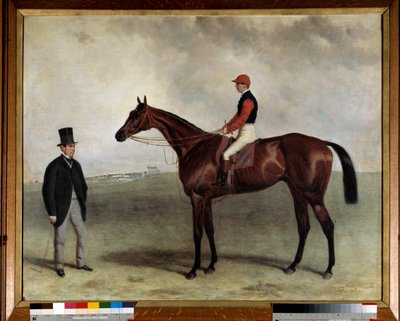 The Gladiator racehorse in 1865 by Harry Hall