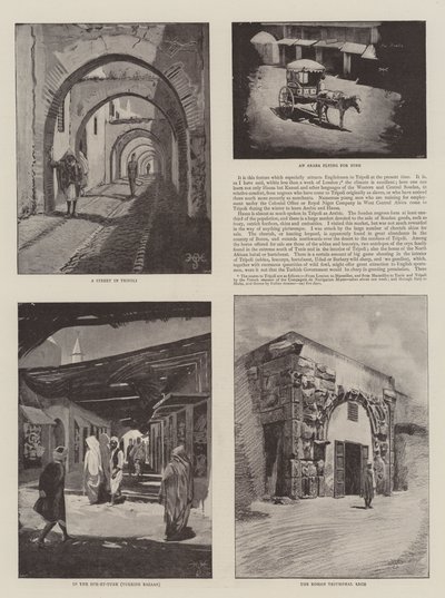 Scenes of Tripoli by Harry Hamilton Johnston