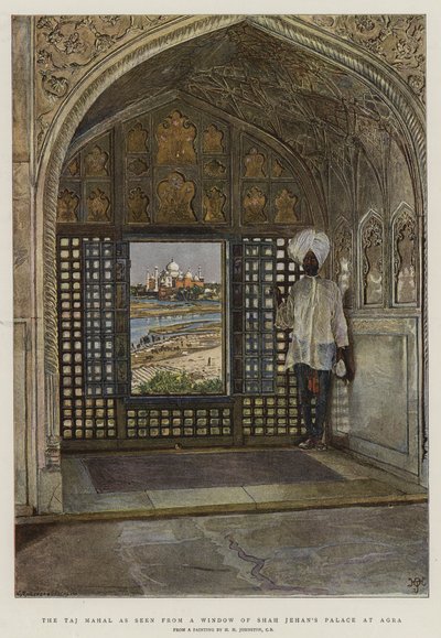 The Taj Mahal as Seen from a Window of Shah Jehan