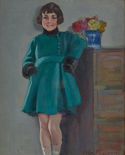 Smiling Girl by Harry J. Pearson