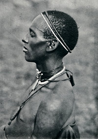 A Hima from Mpororo, Equatorial Africa, West of the Victoria Nyanza by Harry Johnston