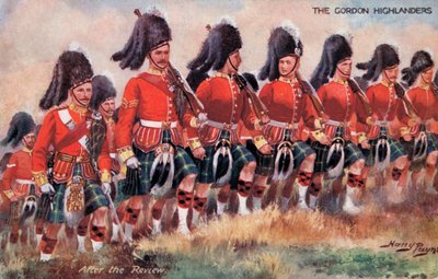 The Gordon Highlanders, After the Review by Harry Payne
