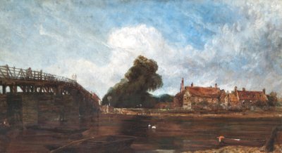 Old Hampton Court Bridge by Harry Williams