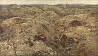 Desolation - Trenches North of Lens by Harry van der Weyden