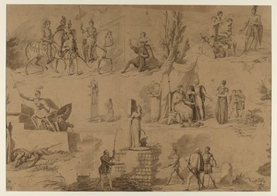 Six Scenes from the Life of Joan of Arc by Hartmann et Fils Manufactory