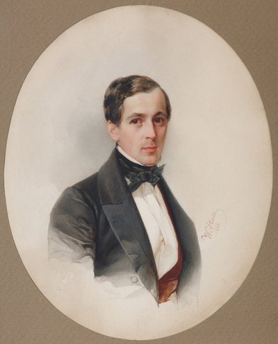 Portrait of Fyodor Nikolayevich Chelishchev by Hau
