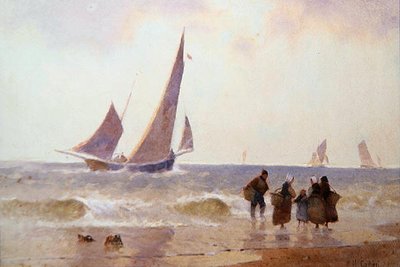 Off to the Fishing Grounds by Hector Caffieri