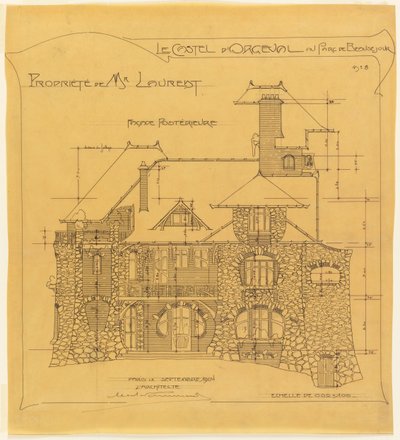 Rear Facade, Castel d