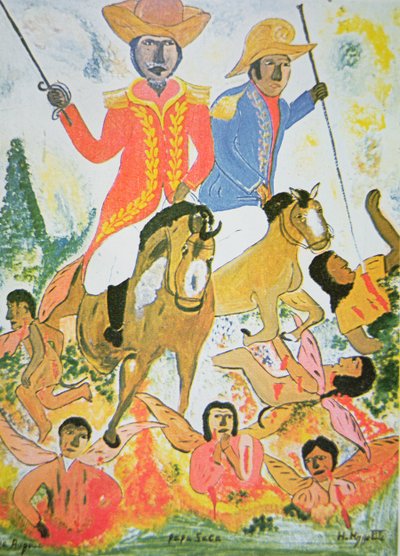 Papa Zaca, Voodoo God of Agriculture by Hector Hyppolite