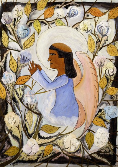 The Angel Saint Francis in Prayer, c.1947-48 by Hector Hyppolite
