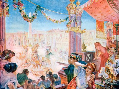 The Circus of Nero or the Circus of Caligula, Rome by Heilbronn