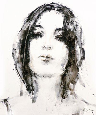 Expressive Female Gaze by Hein Kocken