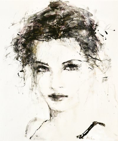 Expressive Woman Portrait by Hein Kocken