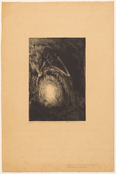 Around a Blue Light, I Saw the Forms of Evil by Hein von Essen