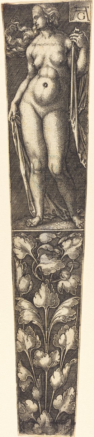 Dagger Sheath with Nude Woman by Heinrich Aldegrever