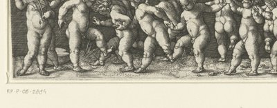 Frieze with Dancing Children by Heinrich Aldegrever