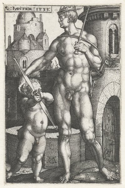 Jupiter by Heinrich Aldegrever