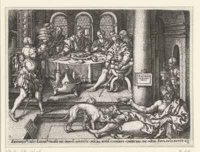 Lazarus Begging at the Rich Man