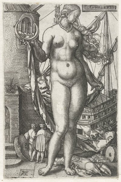 Luna by Heinrich Aldegrever