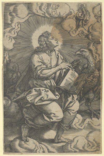Saint John, from The Four Evangelists by Heinrich Aldegrever