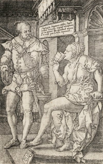 Sophonisbe by Heinrich Aldegrever