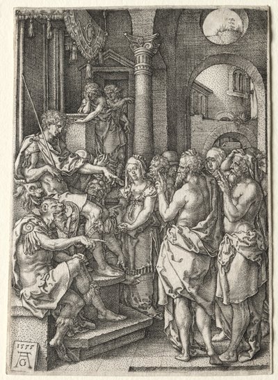 The Story of Susanna: Susanna Accused of Adultery by Heinrich Aldegrever