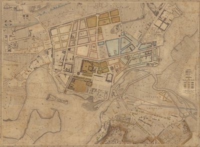 Berghaus Plan by Heinrich Berghaus