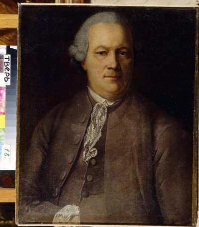 Portrait of A. von Berg by Heinrich Buchholtz
