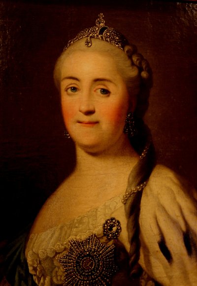 Portrait of Empress Catherine II by Heinrich Buchholz