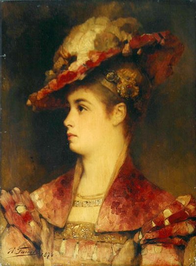 Portrait of a Woman by Heinrich Faust