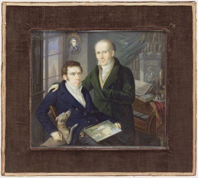 Joseph and Karl August von Klein by Heinrich Franz Schalck