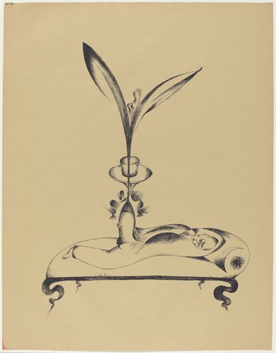 The Man with the Wooden Leg Dreams by Heinrich Hoerle