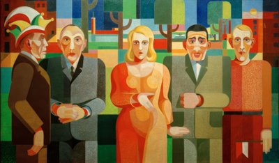 Cologne Contemporaries by Heinrich Hoerle