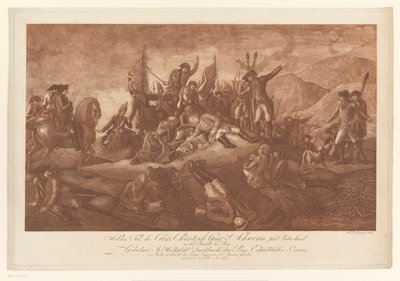 Heroic Death of Christoph Schwerin at the Battle of Prague by Heinrich Jan Penningh