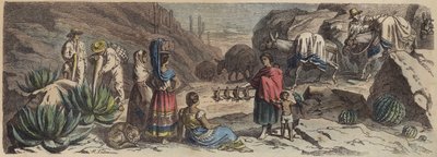 A Mountain Road in Mexico by Heinrich Leutemann