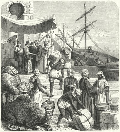 Arab Traders by Heinrich Leutemann
