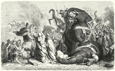 The Battle of Asculum, 279 BC by Heinrich Leutemann