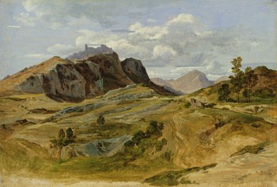 Landscape at Civitella by Heinrich Reinhold