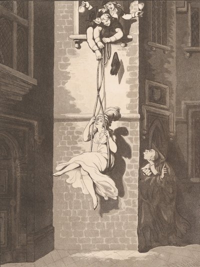 Smuggling In, or A College Trick, August 8, 1810 by Heinrich Schutz