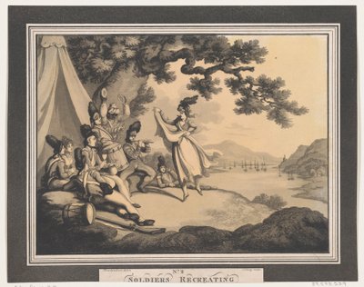 Soldiers Recreating by Heinrich Schutz