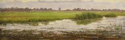 The upper reaches of the Alster, c.1834-35 by Heinrich Stuhlmann
