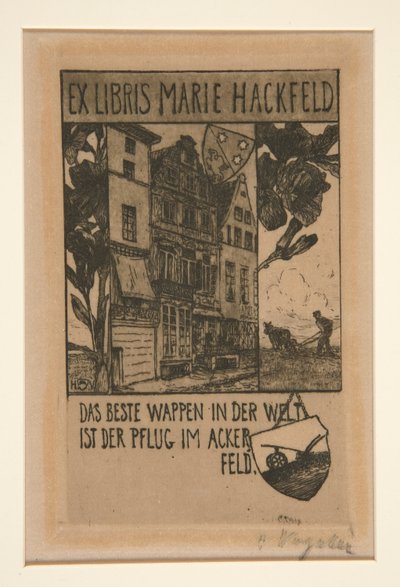 Bookplates by Heinrich Vogeler