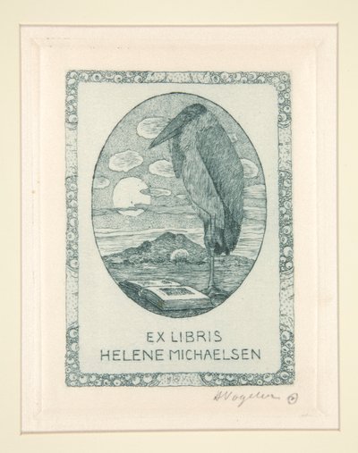 Bookplates by Heinrich Vogeler