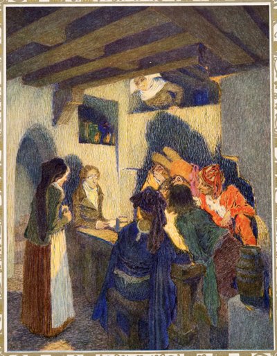 The Goloshes of Fortune from Tales by Hans Christian Andersen, pub. 1911 by Heinrich and Urban Lefler