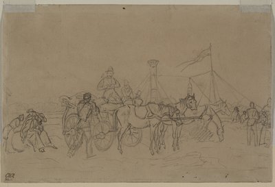 Passengers for Rhine Steamer by Heinrich von Mayr