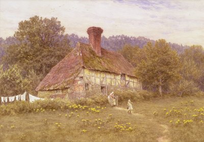 A Cottage Near Blackdown, Sussex by Helen Allingham