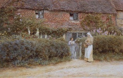 A Cottage at Haslemere by Helen Allingham